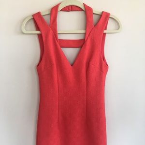 Isla - Co Deep Coral Dress